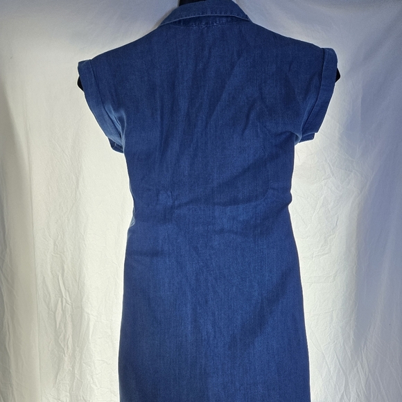 Cute Chambray Shirt Dress - Picture 7 of 8